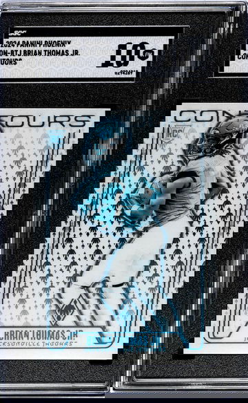 2024 Panini Phoenix #CON-BTJ Brian Thomas Jr. Contours SGC 10