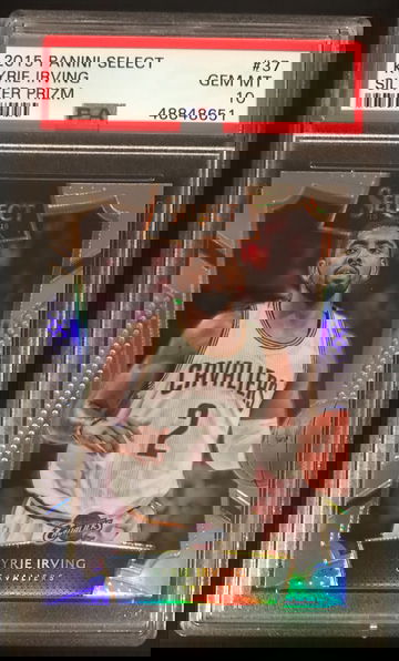 2015 Select Kyrie Irving Silver Prizm #37 PSA 10
