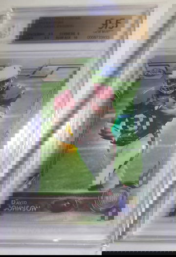 David Johnson 2015 Topps Chrome Refractor BGS 9.5