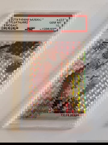 Tyler Herro Mosaic RC Mosaic Prizm PSA 10