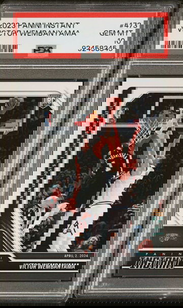 2023 Panini Instant Victor Wembanyama #473 RC /2880 PSA 10