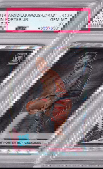 2019 Donruss Optic Fanatics Kevin Porter Jr #179 PSA 10