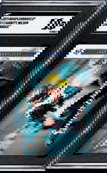 2022 Panini Chronicles #217 Garrett Wilson Luminance SGC 10