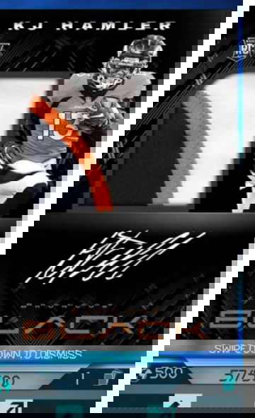 2020 Black RPA Panini Blitz KJ Hamler /500