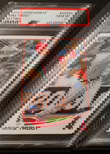 2013 Topps Update Mike Trout PSA 10 #US300