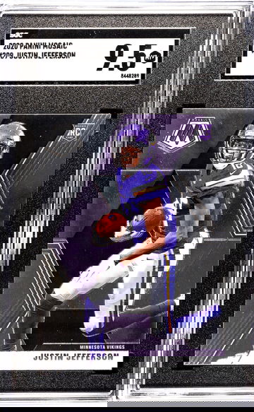 2020 Panini Mosaic #209 Justin Jefferson SGC 9.5