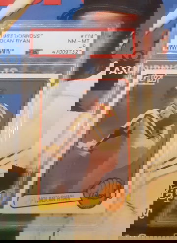 1983 Donruss Nolan Ryan PSA NM 8