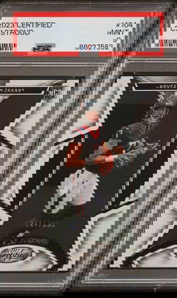 2023 Panini Certified CJ Stroud #104 PSA 9 [FT-2C.19]