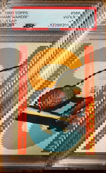 1960 Topps Hank Aaron AS #566 PSA 4