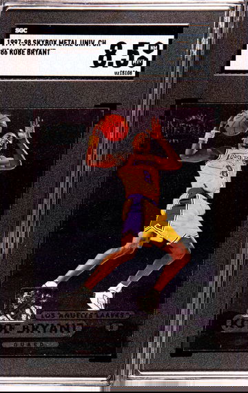 1997 METAL UNIVERSE CHAMPIONSHIP 86 KOBE BRYANT