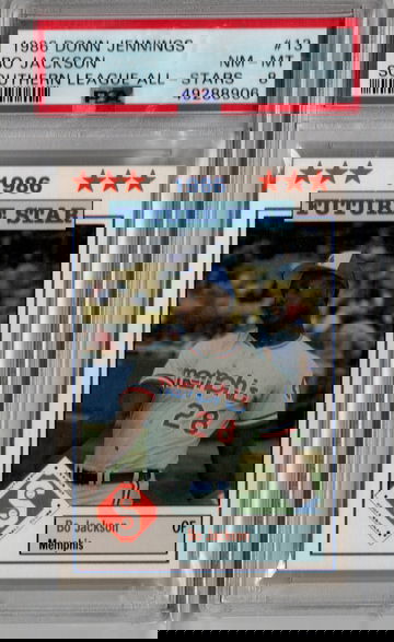 1986 Donn Jennings BO Jackson PSA 8