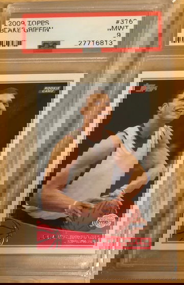 2009 Topps #316 Blake Griffin RC Rookie PSA 9 Mint Nets