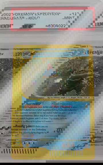 2002 Pokemon Expedition Holo Feraligatr PSA 9 MINT