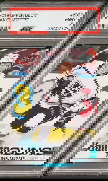 2019 Upper Deck Blake Lizotte #202 PSA 9