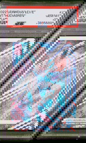 2022 Donruss Elite Chet Holmgren Rookie Next Up PSA 10 SSP