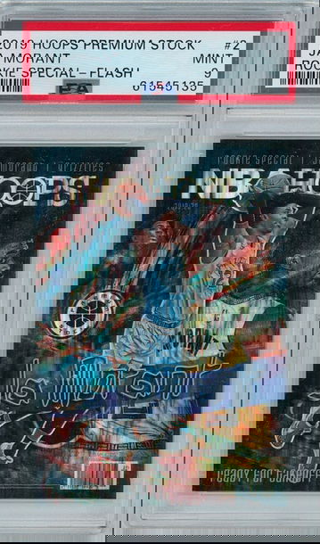 2019 Hoops Premium Stock #2 Ja Morant - Rookie Special - Flash (Prizm) | RC | PSA 9 | Grizzlies (NBA) ROTY