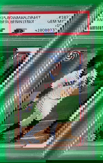 Andrew Benintendi psa 10 2015 bowman draft