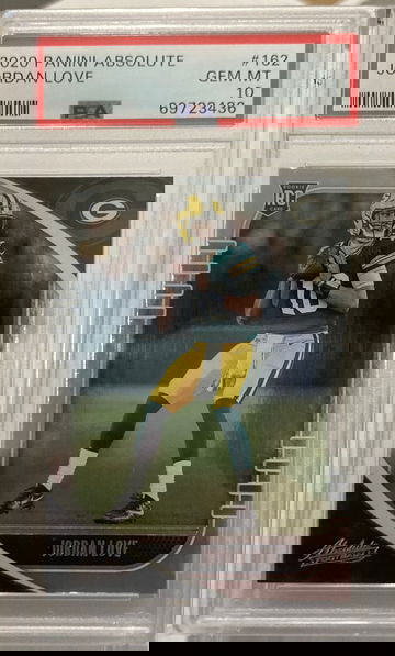 2020 Absolute Jordan Love #162 PSA 10 Rookie Green Bay Packers