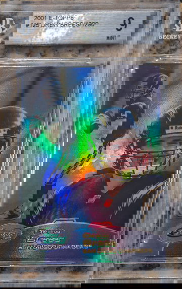 2001 E-Topps Drew Brees /1290 #125