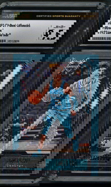 2020-21 Panini Chronicles Playbook LaMelo Ball #192 CSG 9.5 Mint+ Hornets