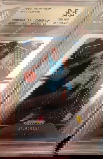 2019 Panini PrizmJa Morant #249 Rookie BGS 9.5 true gem