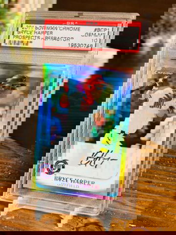 2011 Bryce Harper RC Refractor PSA 10 Chrome Bowman Rookie ebay 1/1 Low POP