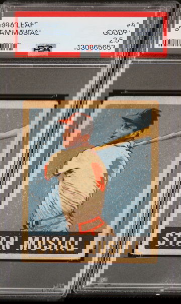 1948 Leaf Stan Musial RC #4 PSA 2.5