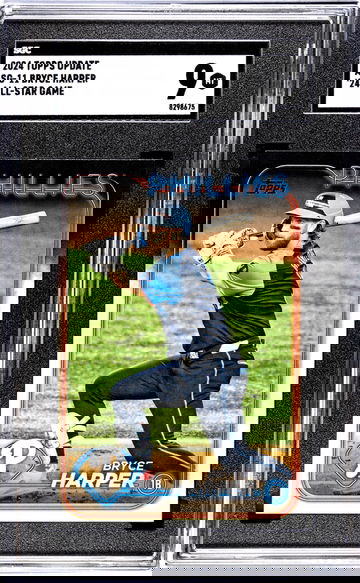 2024 Topps Update #ASG-11 Bryce Harper '24 All-Star Game SGC 9