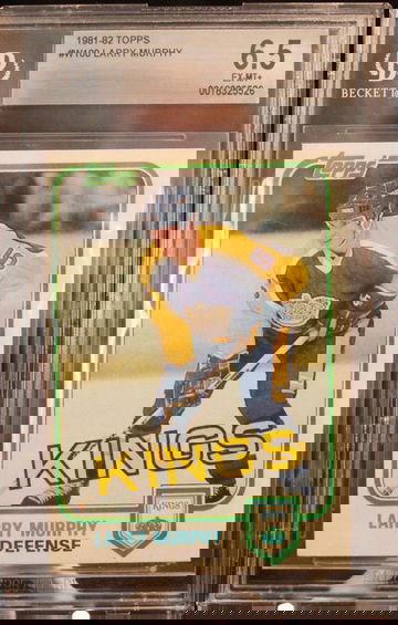 1981 Topps Larry Murphy RC #W100 BGS 6.5