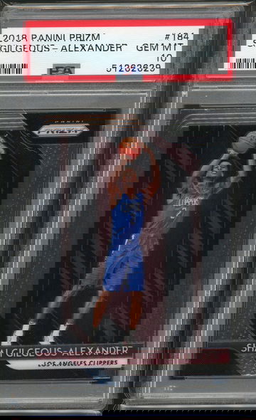 2018 Prizm Shai Gilgeous-Alexander PSA 10