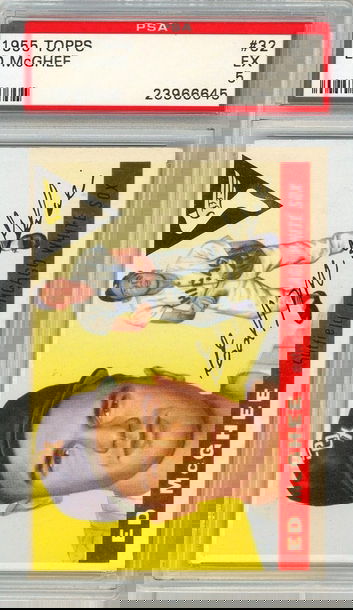 1955 Topps Ed McGhee #32 PSA 5 P1349