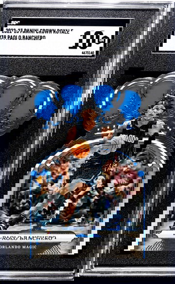 2022-23 Panini Crown Royale Paolo Banchero #39 Die-Cut SGC 10