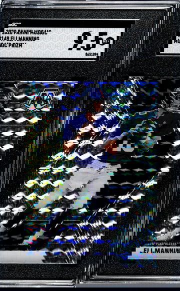 2020 Panini Mosaic #149 Eli Manning Mosaic Prizm SGC 9.5