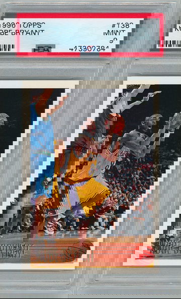 KOBE BRYANT 1996 Topps RC