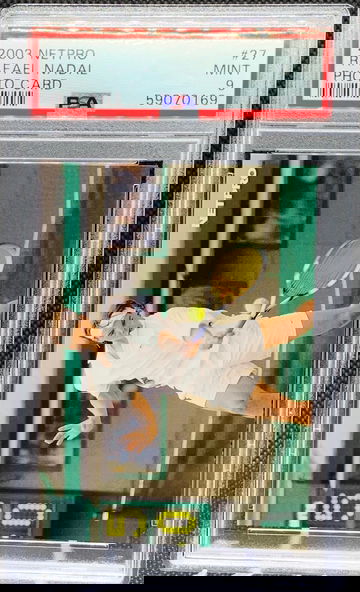 2003 Netpro Rafael Nadal PSA 9