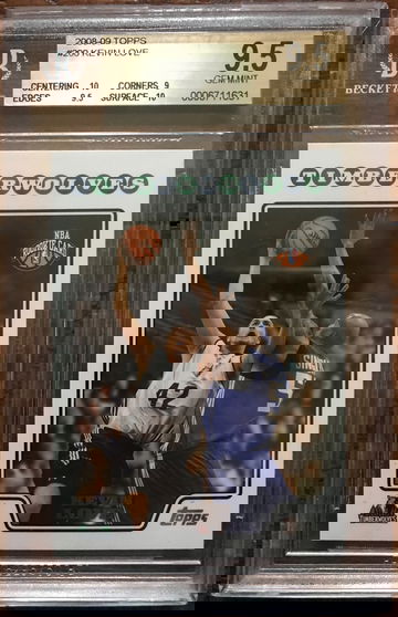 2008-09 Topps #200 Kevin Love Rookie BGS 9.5 Gem Mint