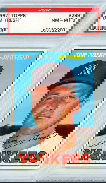 1967 Topps Tom Tresh #289 PSA 8 P1268