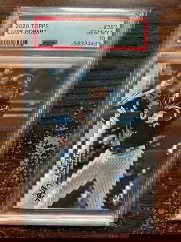2020 Topps 392 Luis Robert RC PSA 10