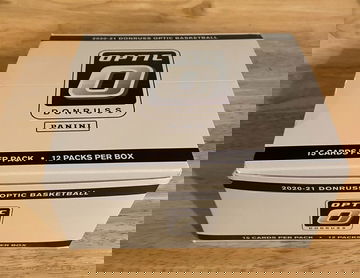  2020-21 Optic Basketball Cello Pack Box (12 packs) note : box does not come sealed