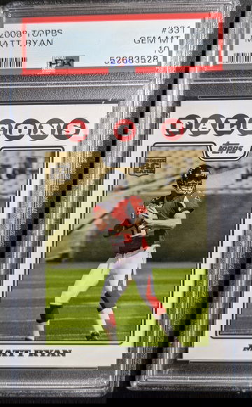 2008 Topps #331 Matt Ryan RC PSA 10 Falcons