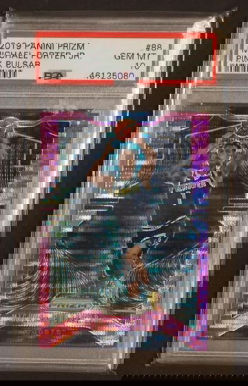 2019 Panini Prizm Pink Pulsar Michael Porter Jr. #88 PSA 10