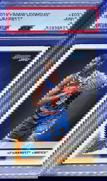 2019 Panini Donruss RJ Barrett PSA 9 Rookie