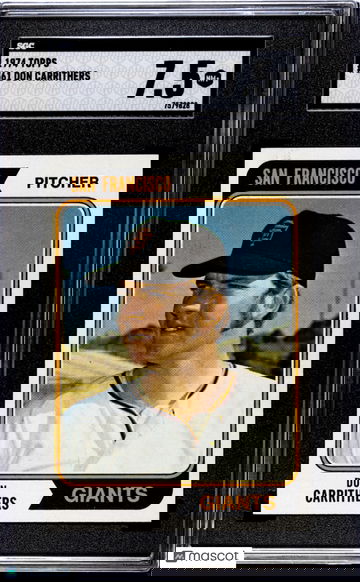 1974 Topps Don Carrithers #361 SGC 7.5