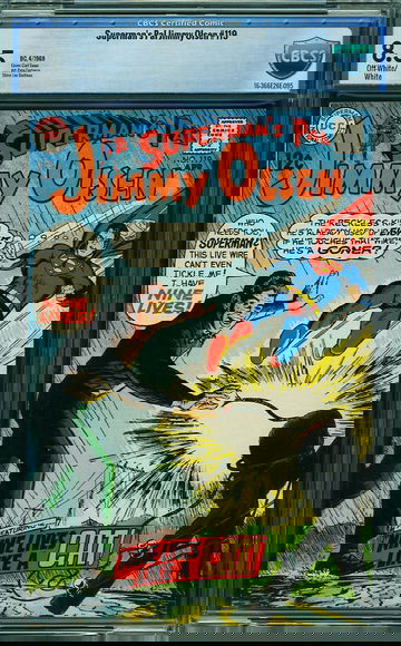 SUPERMAN'S PAL JIMMY OLSEN #119, CBCS 8.5 VF+