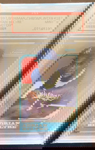 Adrian Beltre RC 1997 Bowman Chrome International Refractor 