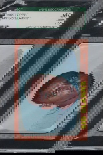 1966 Topps Football #49 Sid Blanks SGC 86 Nr Mt plus