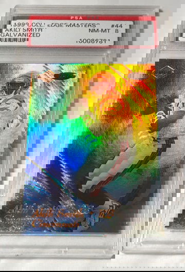 1999 COLL.EDGE MASTERS #44 AKILI SMITH “GALVANIZED “ NM-MT 8