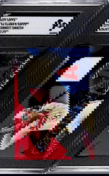 2024 Topps #CC2-LO Logan O'Hoppe City Connect Swatch Collection Black /199 SGC 9