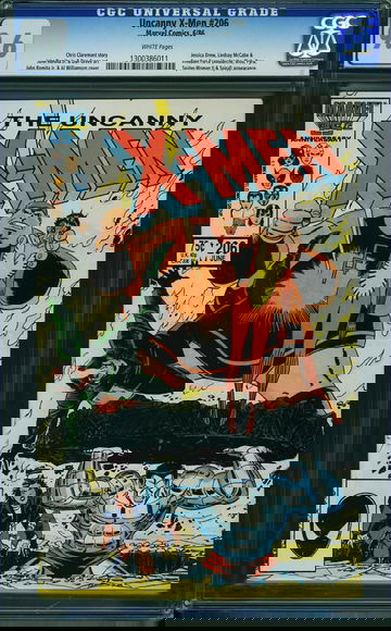 X-MEN #206, CGC 9.6 NM+