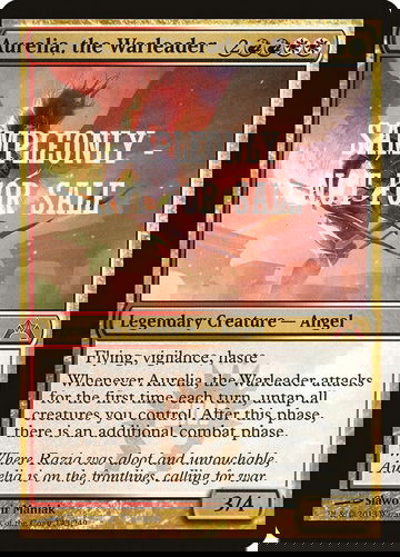 AURELIA, THE WARLEADER GATECRASH #143 MYTHIC